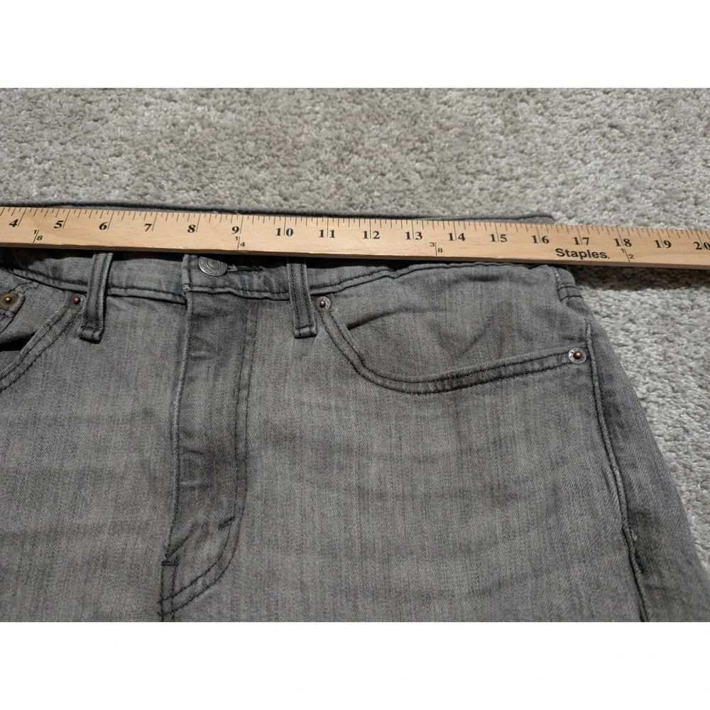 Levis 514 Straight Fit Grey Denim Jeans Mens 34x30 00514-1564 Gorpcore‎ Classic